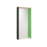 Miroir COLOUR FRAME medium Vert/rose