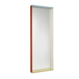 COLOUR FRAME large mirror Blue/orange