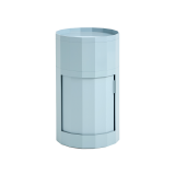 FACET CABINET HIGH Bleu brumeux