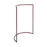 Porte-manteau COLOUR RACK C SHAPE Rouge marron