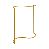 Porte-manteau COLOUR RACK S SHAPE Moutarde