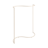 Porte-manteau COLOUR RACK S SHAPE Coquille d'oeuf