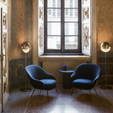 BAT LOUNGE dossier bas Bleu foncé 554