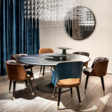 COLETTE ARMCHAIR Kashmir Cognac/ Tuscany Follonica