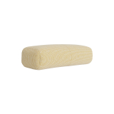 Coussin QUILTON DAYBED Tartaglia Ocre Blanc 857