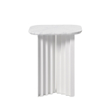 PLEC small marbre Blanc