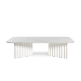 PLEC large marbre Blanc