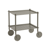 FLOW TROLLEY 2 niveaux Taupe