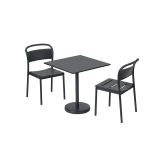 LINEAR STEEL CAFE 70x70 Bleu clair