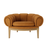 CROISSANT Cuir Chamois Cuoio