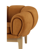 CROISSANT Cuir Chamois Cuoio