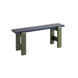 Banc WEEKDAY DUO Bleu acier/ vert olive