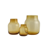 SILENT vase Ø 20 Burnt orange