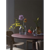 SILENT vase Ø 20 Burnt orange
