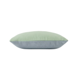 Coussin MINGLE 35x55 Bleu clair / menthe
