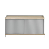 ENFOLD Buffet L 124 Chêne/ gris