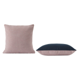 Coussin MINGLE 45x45 Rose / pétrole