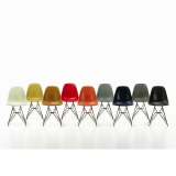 EAMES FIBERGLASS CHAIR DSR Bleu marine Eames