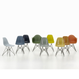EAMES FIBERGLASS CHAIR DSR Bleu marine Eames