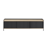 ENFOLD Buffet L 186 Chêne/ noir