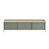 ENFOLD Buffet L 186 Chêne/ vert cendré