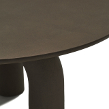 ELEPHANTE Ronde Noir texturé