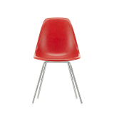 EAMES FIBERGLASS CHAIR DSX Rouge classique Eames
