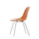 EAMES FIBERGLASS CHAIR DSX Red orange Eames