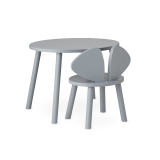Chaise enfant MOUSE 2 à 5 ans Gris