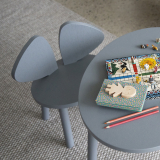 Chaise enfant MOUSE 2 à 5 ans Gris