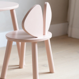 Chaise enfant MOUSE 2 à 5 ans Rose