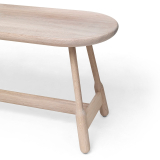 ALBERT BENCH Blanc