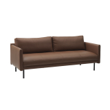 RAR 3 places Cuir Omaha cognac