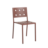Chaise BALCONY DINING Rouge fer