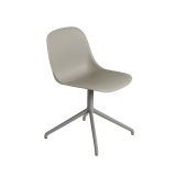 FIBER CHAIR pied central Gris