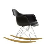 EAMES PLASTIC ARMCHAIR RAR Black RE