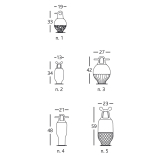 SHOWTIME 2 Vase White