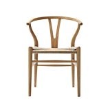 WISHBONE ARMCHAIR CH24 Chêne huilé/ corde naturelle