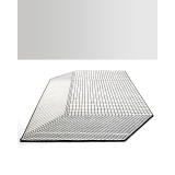 Tapis QUADERNA 50 Blanc et noir