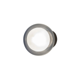 NABILA 552.41 Chrome noir / verre fumé