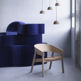 COVER LOUNGE assise cuir Noir