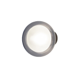 NABILA 552.42 Chrome noir / verre fumé