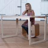VACLAV Desk Red felt