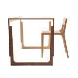 VACLAV Desk Red felt