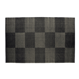 Tapis CHECK L Noir