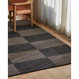 Tapis CHECK L Noir