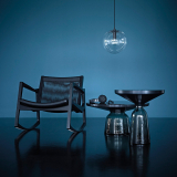 BELL COFFEE Marbre Bleu Montana/ noir