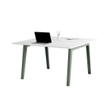 Bench NEW MODERN 2 places Plastique Recyclé Gris Eucalyptus