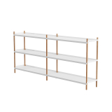 BOLT 200x88 Blanc/ chêne