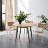 NEW MODERN Chêne Ø 110 Gris Eucalyptus